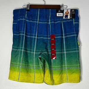 ZeroXposur Men Swim Shorts XL UPF 50 Liner Microfiber‎ NWT